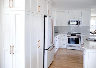Kamloops Urban Cabinets white kitchen